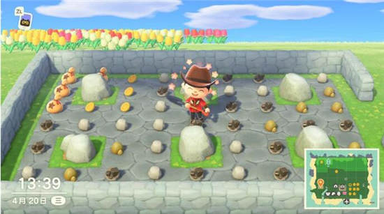 动物森友会中怎么自制矿场收集矿石怎么盖栅栏