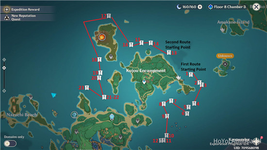 原神稻妻探索度60%微攻略