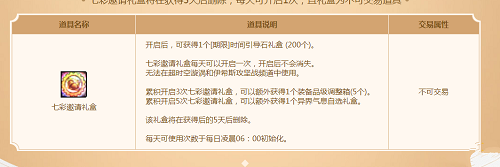 DNF七彩邀请礼盒能开出什么 DNF七彩邀请礼盒有什么用