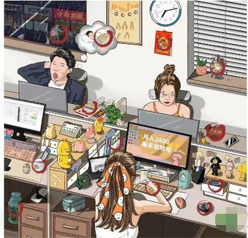 《汉字找茬王》打工日常找出图中12个老物件通关攻略