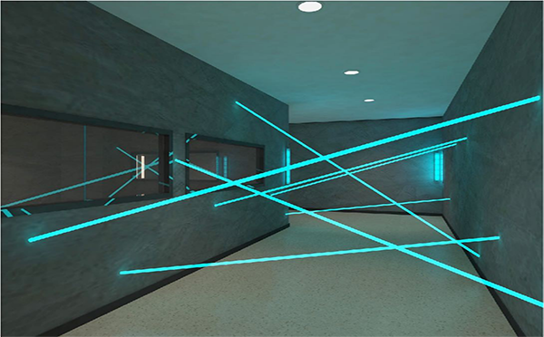 《疯狂的麦咭》激光密室