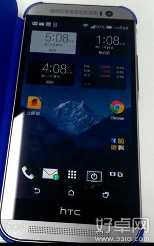 HTC M8官方渲染图曝光 虚拟按键+双镜头设计